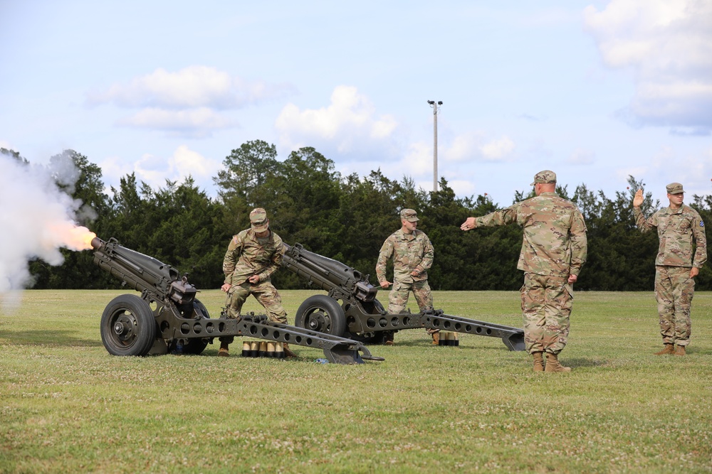 The 3rd Infantry Division hosts Twilight Tattoo during Marne Week