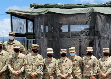 Army Reserve Soldiers of Pacific Signal-Cyber Team conduct headquarter’s first field culinary operations