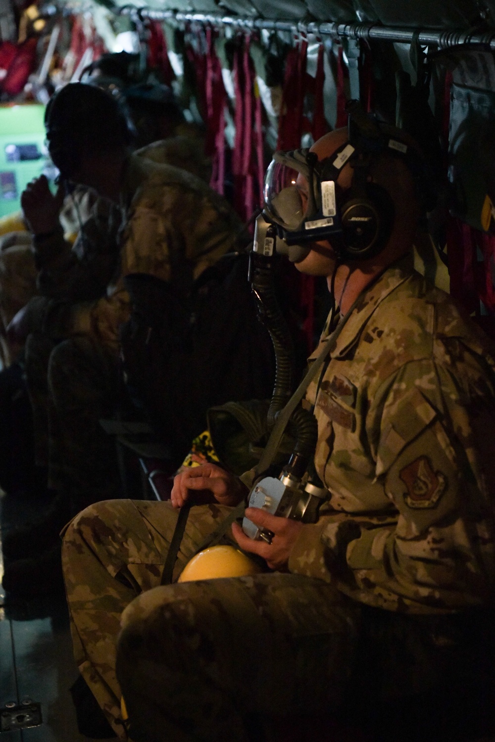 18 AES medical training flight