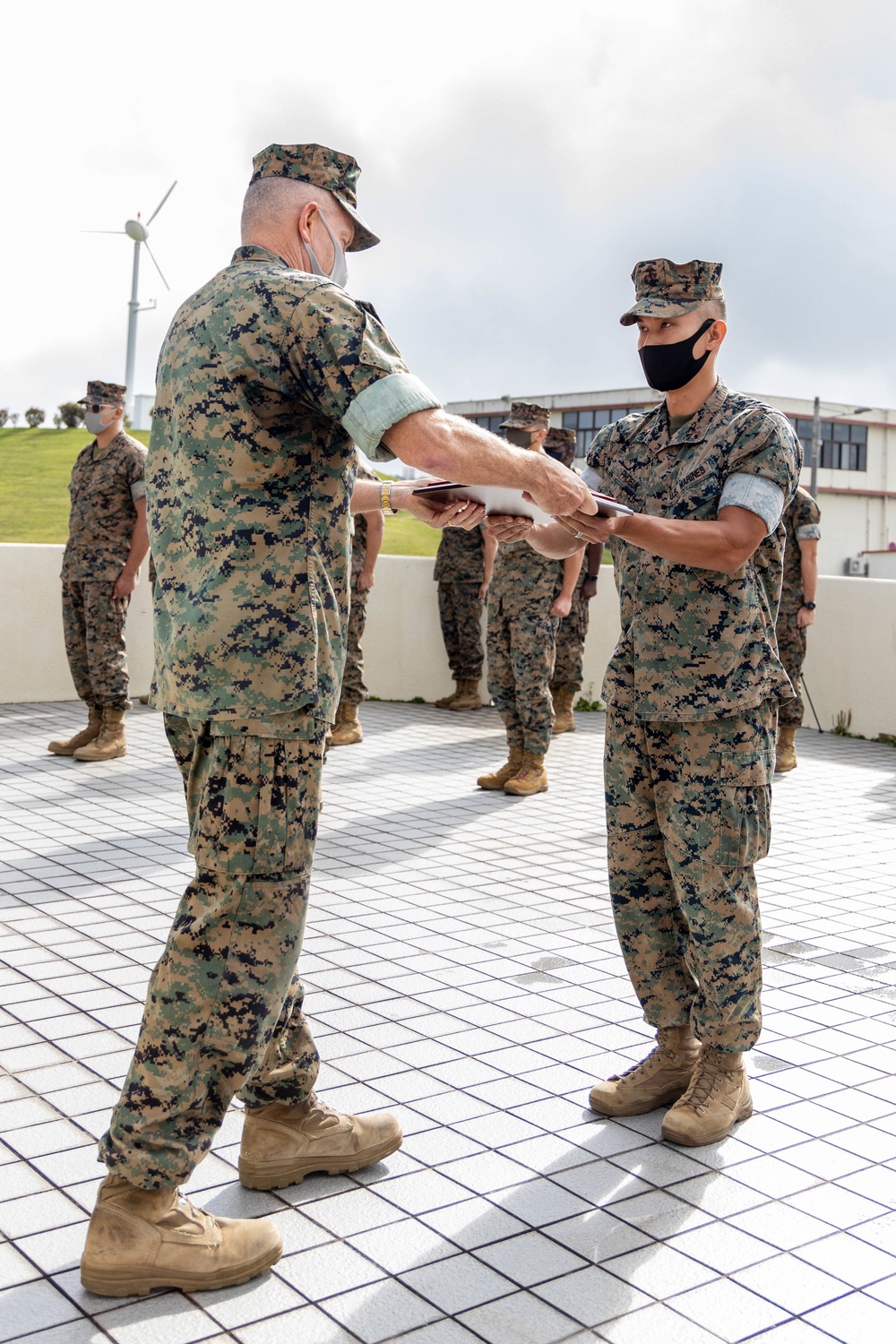 MCIPAC Marines awarded for superior administrative support