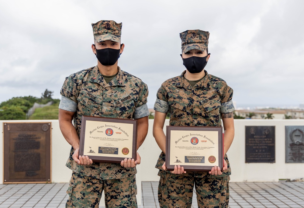 MCIPAC Marines awarded for superior administrative support