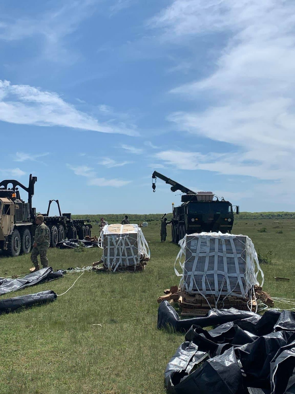 Aerial Drops at  Kenyeri Airfield, Hungary During Swift Response-21