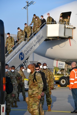 V Corps arrives in Europe for DEFENDER-Europe 21