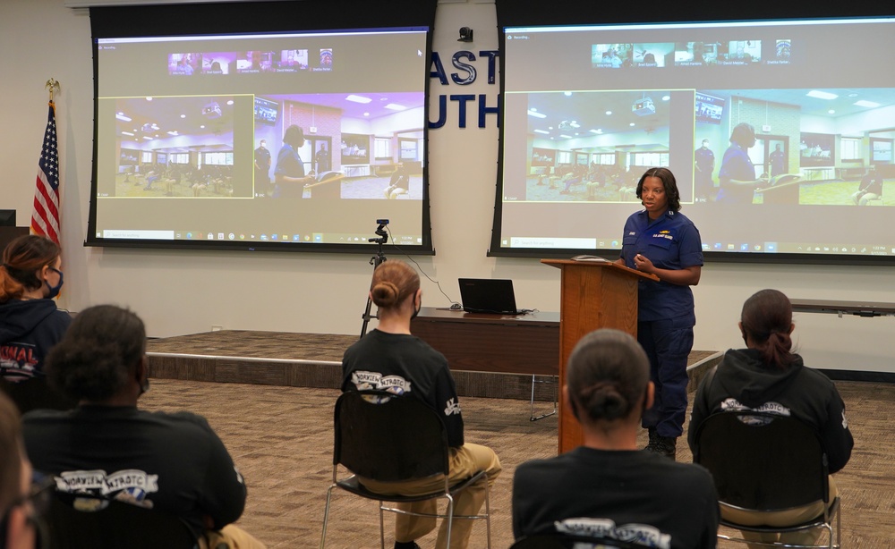Cadet Mentorship Assistance Program holds kick-off event at Coast Guard Base Portsmouth