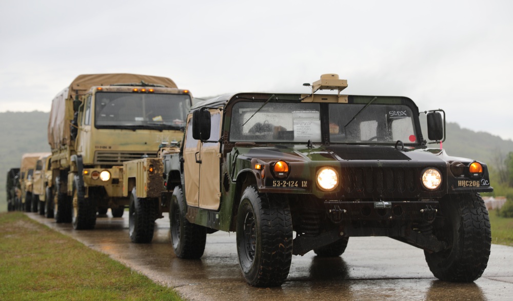 53rd IBCT conducts convoy operations to Glamoč