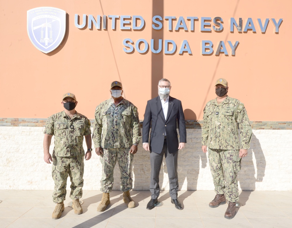 NSA Souda Bay Welcomes Australian Ambassador to Greece