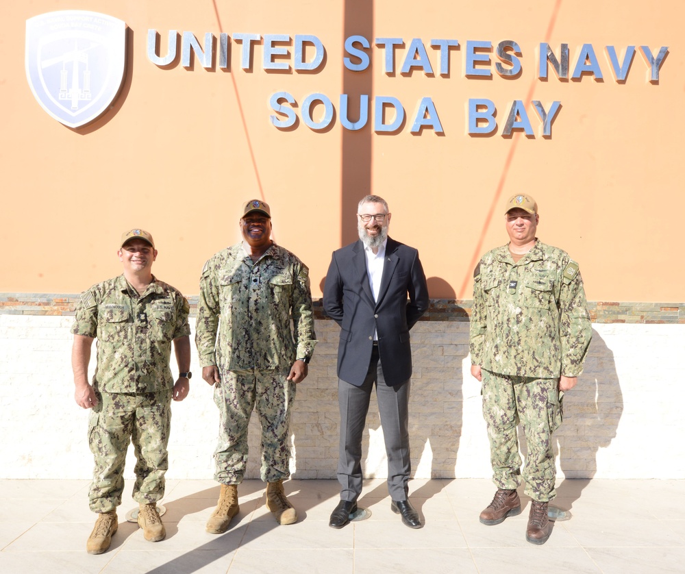 NSA Souda Bay Welcomes Australian Ambassador to Greece