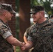 The 26th Marine Expeditionary Unit holds a Hail and Farewell ceremony