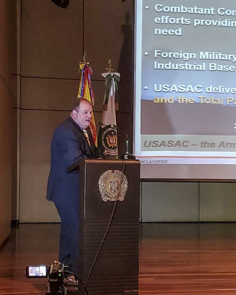 Security assistance enterprise trains Colombian counterparts