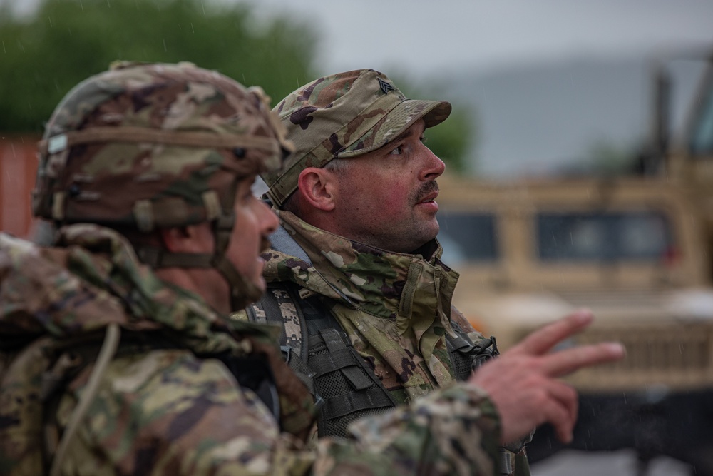 53rd IBCT conducts convoy operations to Glamoč