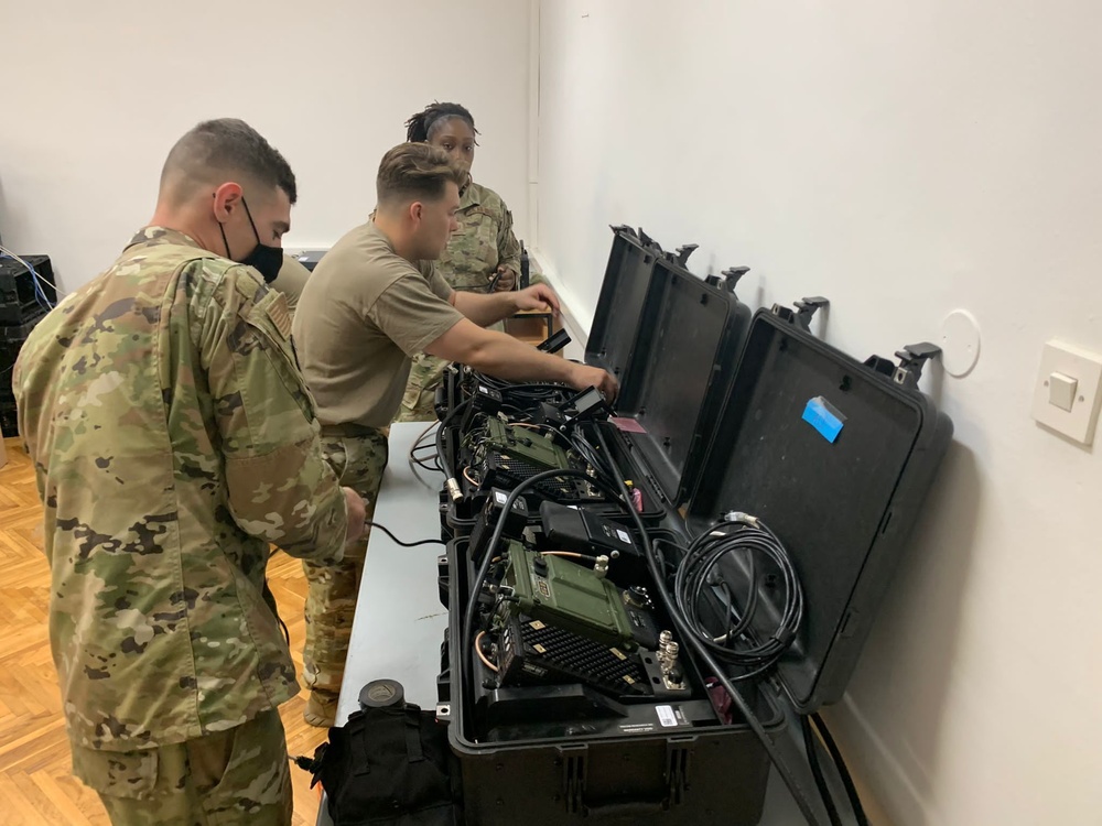 606th ACS strengthens communication during AK21