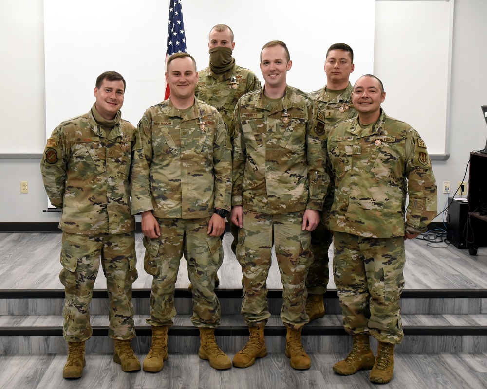 88 Security Forces Squadron Police Week Shooting Contest Winners