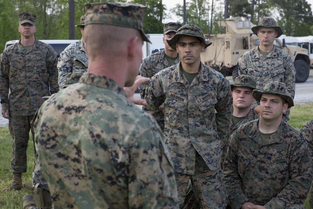 Marine Corps Security Force Regiment Squad Competition