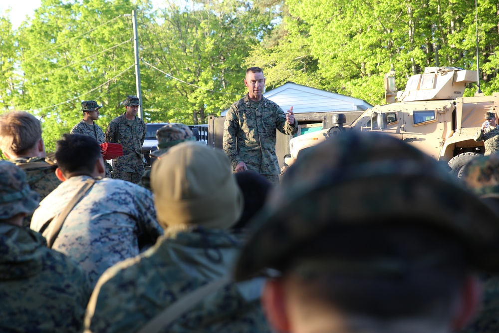 Marine Corps Security Force Regiment Squad Competition