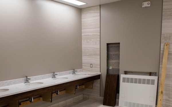 Gym nearing completion