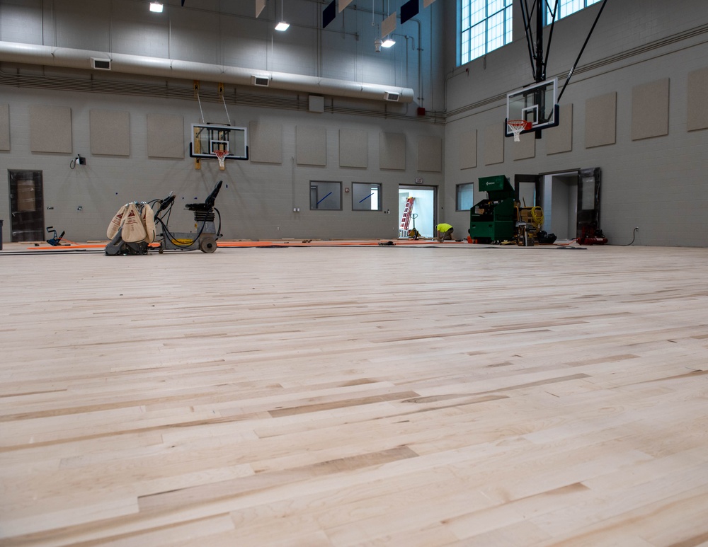 Gym nearing completion