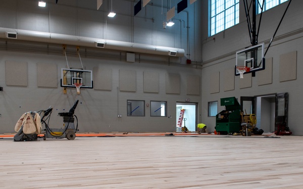 Gym nearing completion