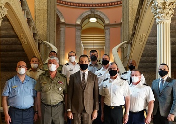 Serbian ambassador, chaplains tour Statehouse during Ohio visit