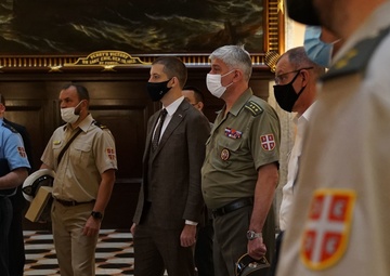 Serbian ambassador, chaplains tour Statehouse during Ohio visit