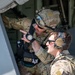 U.S. Air Force Special Operations Forces train with Romanian DCSL during a military free fall exercise.
