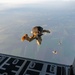 U.S. Air Force Special Operations Forces train with Romanian DCSL during a military free fall exercise.