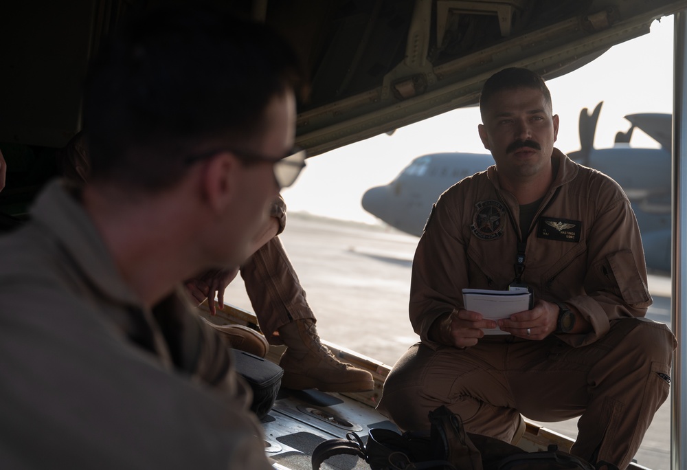 USAF Pararescuemen and USMC Aircrew Execute Joint Operation
