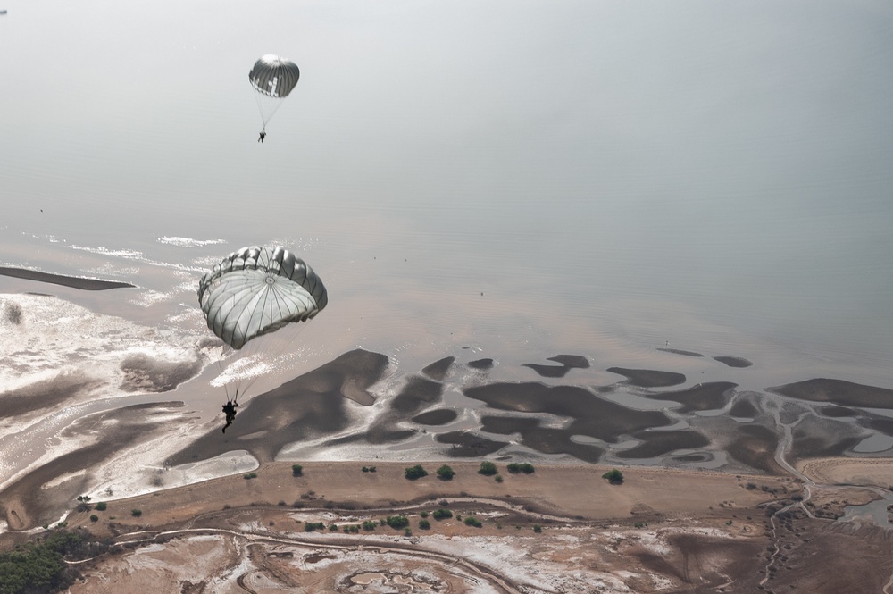 USAF Pararescuemen and USMC Aircrew Execute Joint Operation