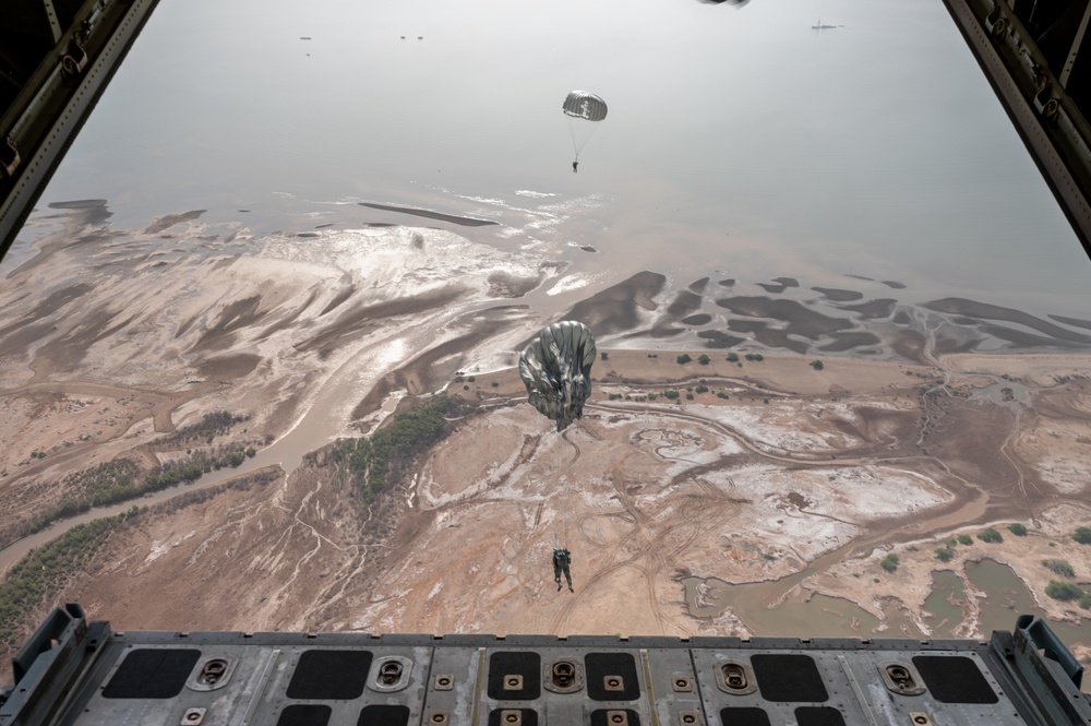 USAF Pararescuemen and USMC Aircrew Execute Joint Operation