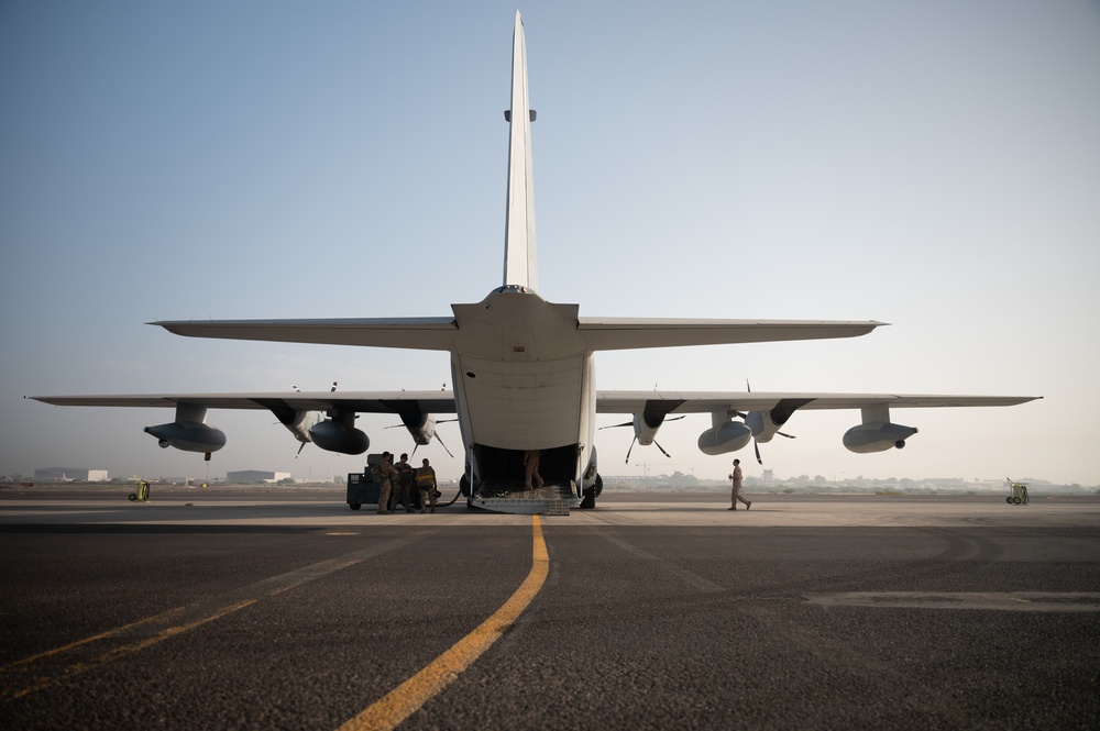 USAF Pararescuemen and USMC Aircrew Execute Joint Operation
