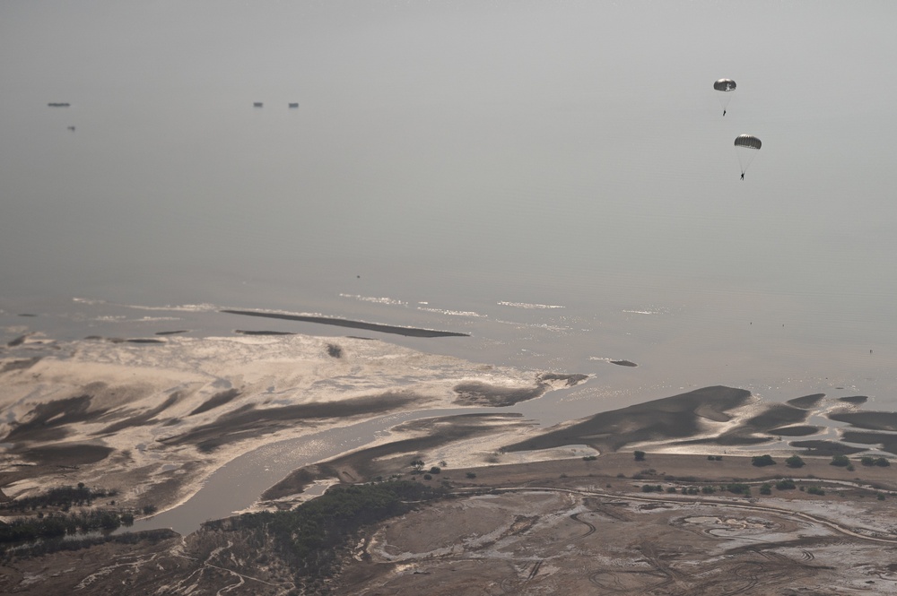 USAF Pararescuemen and USMC Aircrew Execute Joint Operation