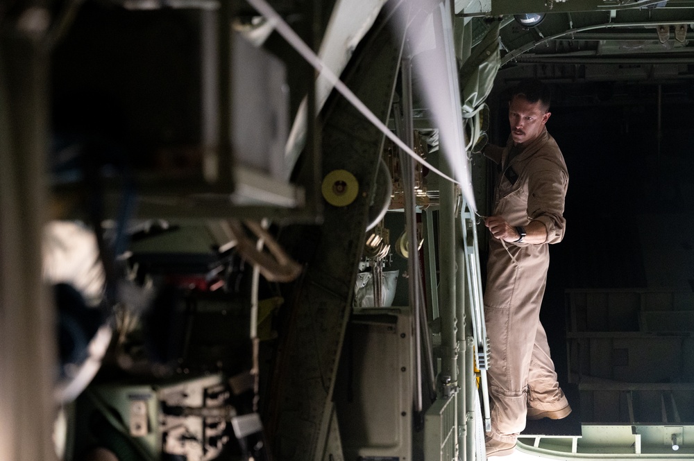 USAF Pararescuemen and USMC Aircrew Execute Joint Operation