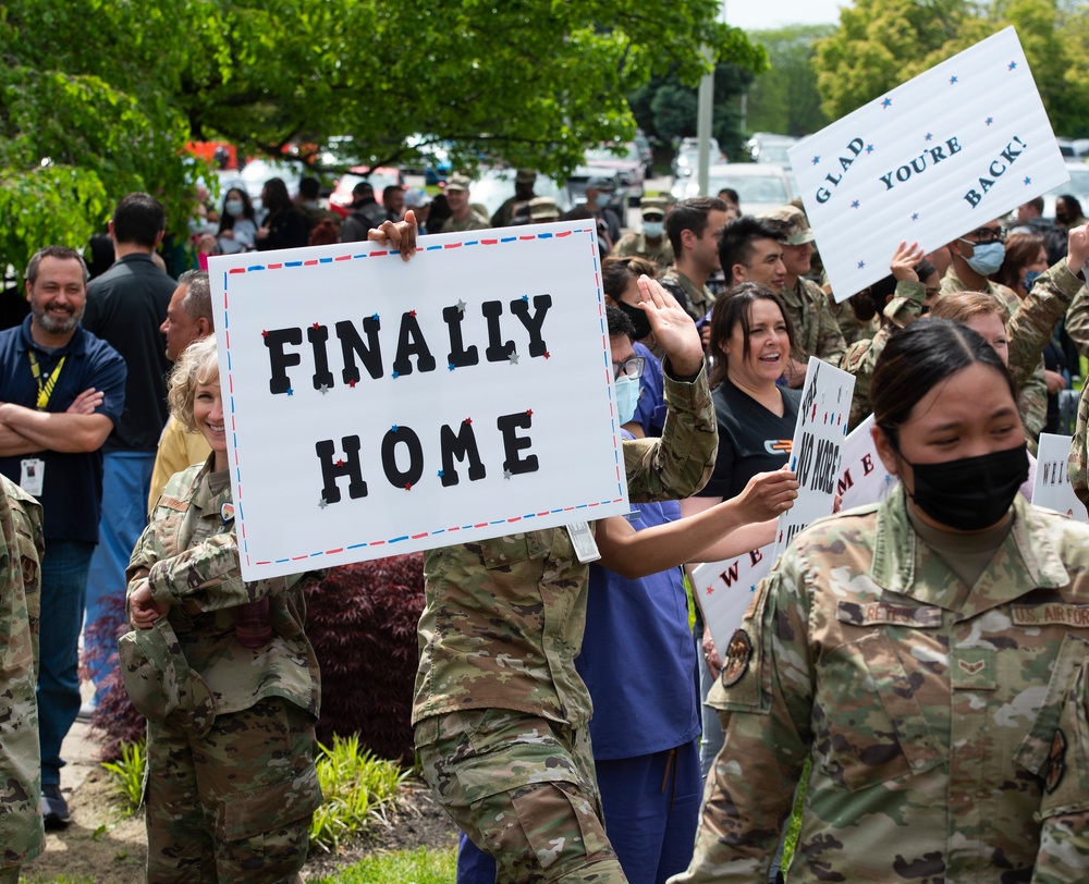 88th Med Group Deployers Return to Wright-Patt