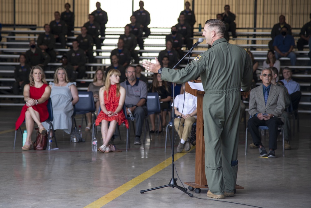 99th Flying Training Squadron Change of Command