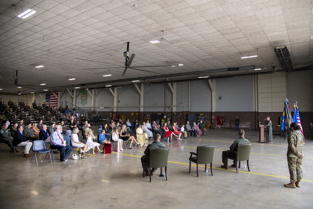 99th Flying Training Squadron Change of Command