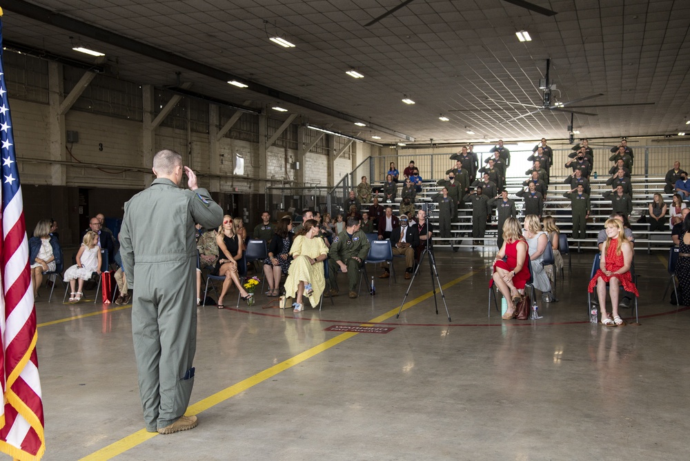 99th Flying Training Squadron Change of Command