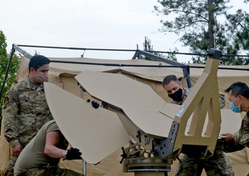 AFRC leadership visits combat comm rodeo