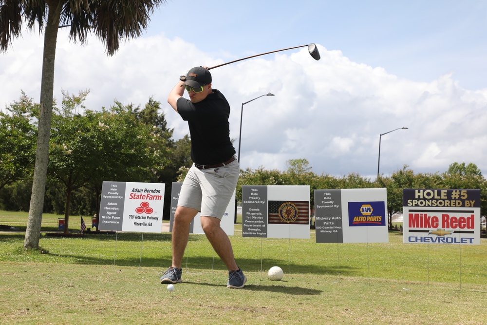 Dogface Soldiers Take Part in Golf Scramble During Marne Week
