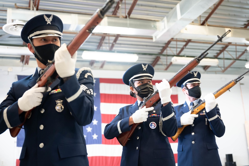 Base Honor Guard upholds tradition, builds leaders