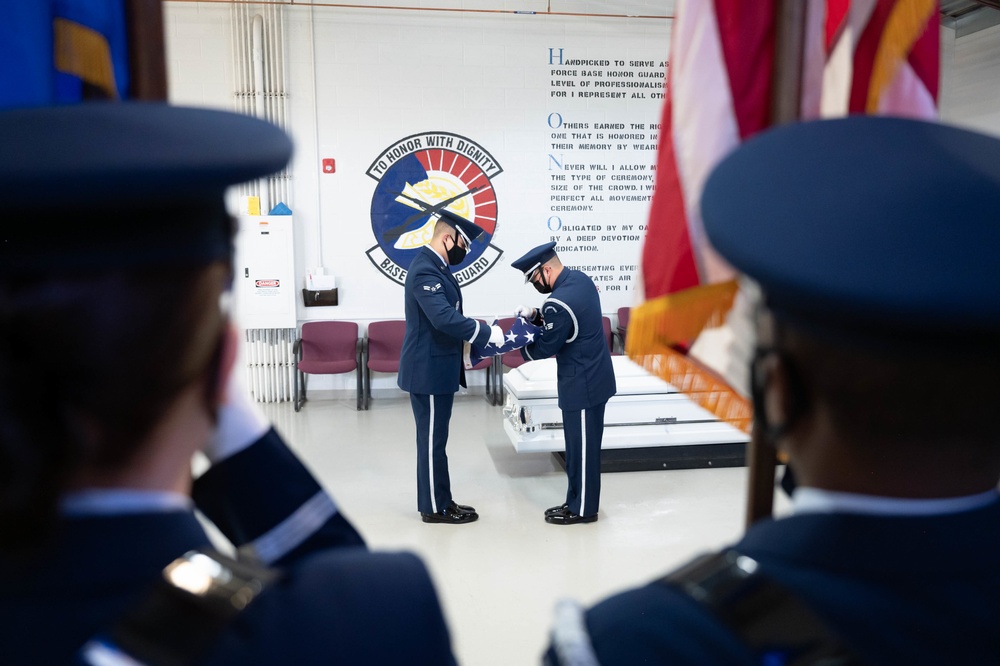 Base Honor Guard upholds tradition, builds leaders