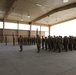 Transfer Of Authority ceremony with Task Force Raptor, 1st Battalion, 168th Aviation Regiment (General Support Aviation Battalion) officially assumed the mission from Task Force Coyote, 2nd Battalion, 104th Aviation Regiment (GSAB)