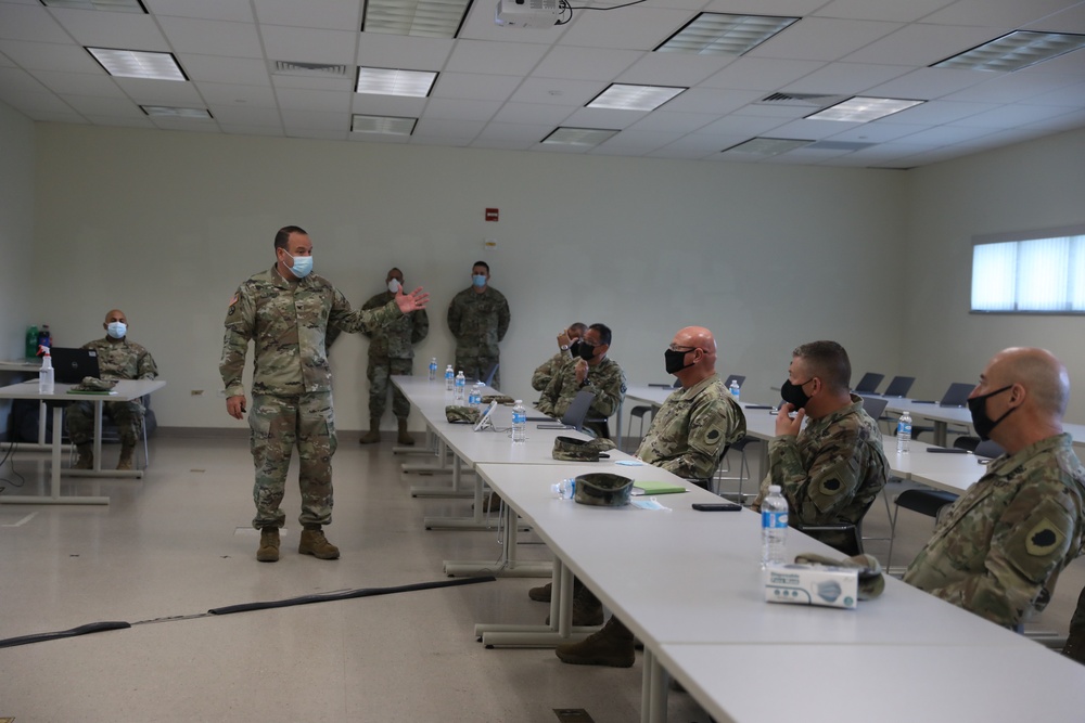 Illinois National Guard Leadership visit JTF-PR