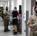 Soldiers of Task Force Phoenix receive their vaccine shots at Camp Buehring, Kuwait