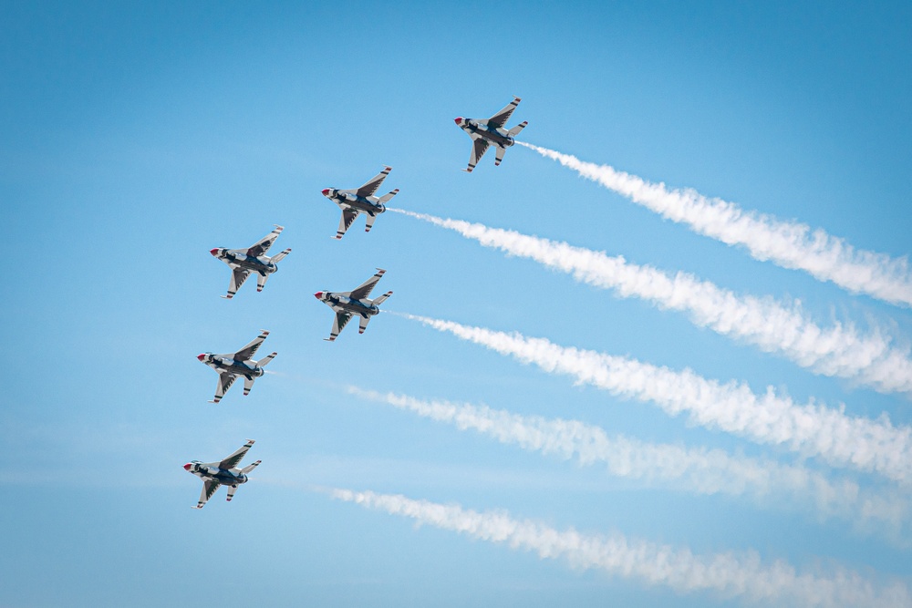 Sound of Speed Airshow flies for the community