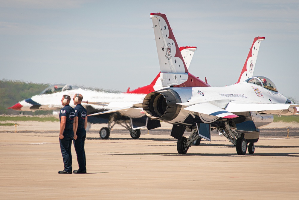 Sound of Speed Airshow flies for the community
