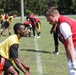 Dogface Soldier Compete in Flag Football Tournament During Marne Week