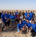 Soldiers and DoD civilians joined chaplains for a Prayer Walk at Camp Buehring, Kuwait.