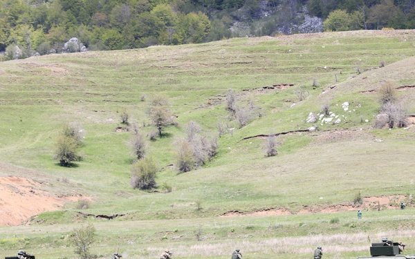 U.S., Abanian troops train at Biza