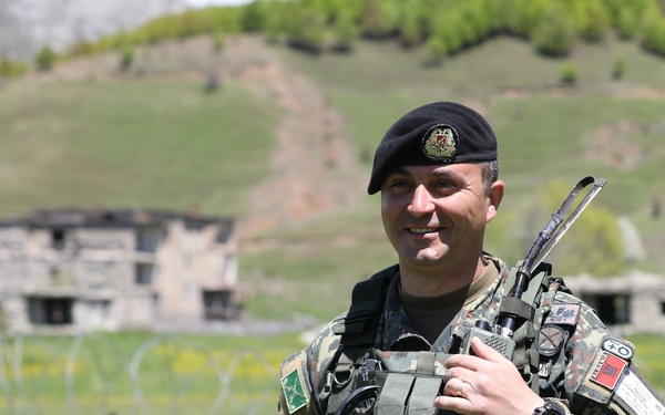 U.S., Albanian troops train at Biza