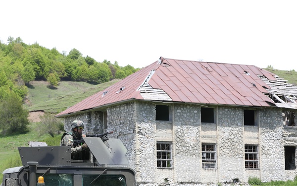 U.S., Albanian troops train at Biza