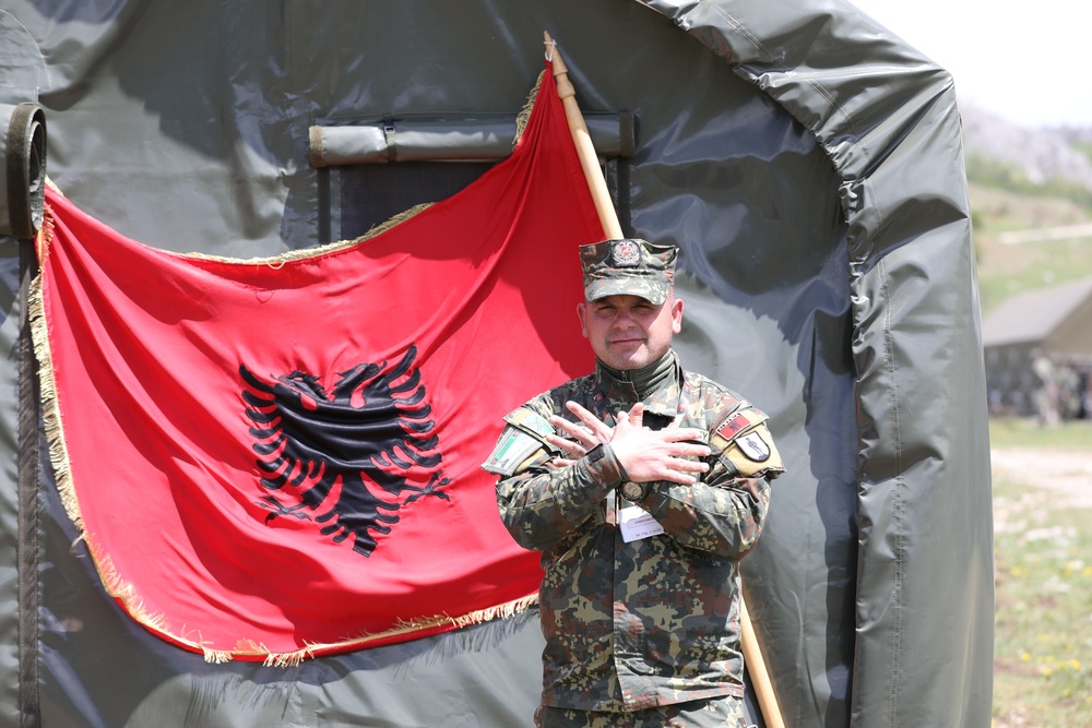 U.S., Albanian troops train at Biza